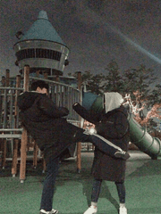 초월읍 쌈박질커플