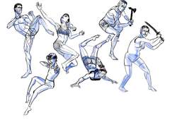 2021년 11월 22일 (월) <자유 크로키>