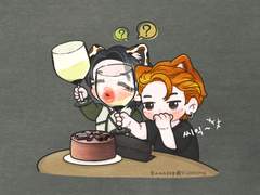 🐈🐈‍⬛ 컵속의 강냥이🍷💜