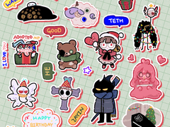 로보토미 코퍼레이션 스티커 도안 배포