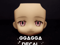 자캐 넨도로이드 헤드 데칼 샘플