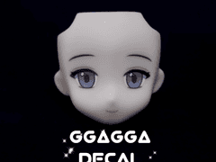 전지적 독자 시점 김독자, 유중혁 넨도로이드 호환 ob22,24 헤드 데칼 부착 샘플