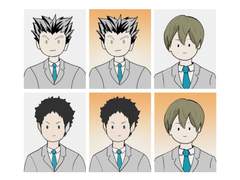 하이큐 후쿠로다니 증사 도안