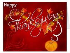 Happy Thanksgiving