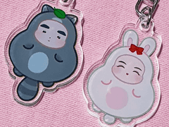 쿱정 키링 도안 배포