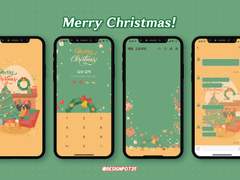 크리스마스 카카오톡 테마 배포