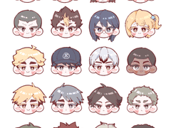 하이큐 머리동동 일러 배포