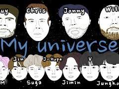 BTS X Coldplay My Universe