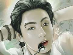 토코페디아 무대 속 오드아이 정국