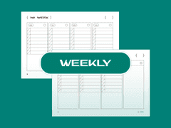 [굿노트] 주간 할 일 노트 1