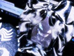 베놈 투명 포토카드 도안