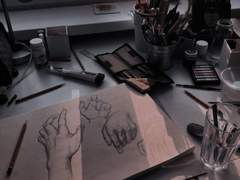 월요일 삼 교시 미술시간