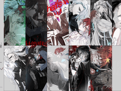 자캐커플 연말정산표 유료배포