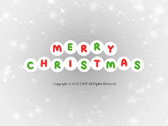 투명 포카 프레임 <Merry Christmas!>