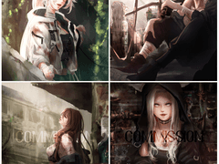 포스트 아포칼립스 여캐 커미션