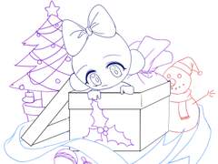 크리스마스 고정틀 커미션