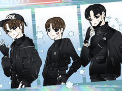 온앤오프 팬아트 백업