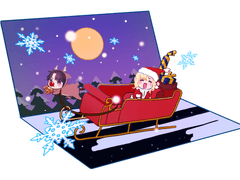 [SD 고정틀 커미션] 크리스마스까지 달려!