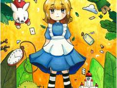 [고1 김민서] 앨리스 & 캐리커처