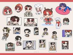 쟈니 PNG 스티커