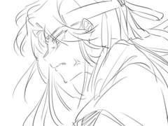 못된 아이구나. 사람을 그런 눈으로 쏘아보다니.