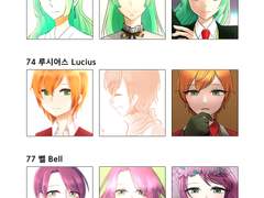 자캐로 보는 그림체 변천사