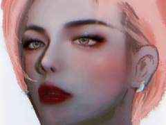 연미복 입고 칼질하는 남자.