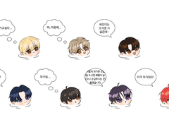 테스타 투명 포토카드 도안 유료배포