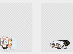 마사법 루시 투명포카 도안