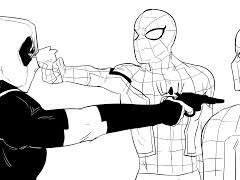 덷거미와 아기거미로 불후의 마블 패러디