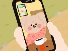 할머니 전화가 왔어요!