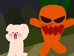 당근 괴물이 쫓아와요!!! 도와주세요!!!