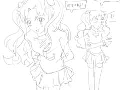 페이트 시리즈 낙서