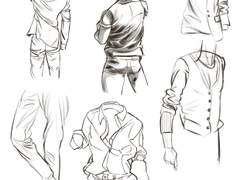 2021년 12월 10일 (금) <옷 크로키>