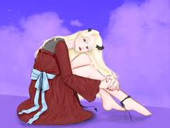 붉은 살비아에서 피처럼 흐른 꿀