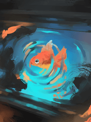 우리집 에서 키우던 금붕어가 인어가 되었다.