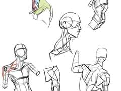 2021년 12월 11일 (토) <목, 어깨 크로키>