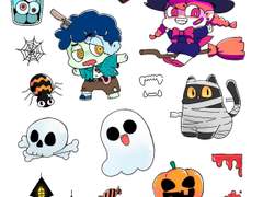 할로윈스티커 무료