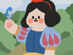 백설 세찌 폰배경🍎