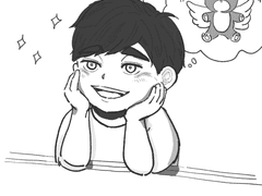 [하이큐/낙서]드림과 논컾 낙서(9)와 히나타 드림 소장본 수요조사