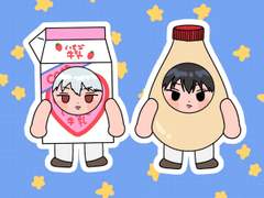 은혼 긴토키 + 히지카타 키링 도안