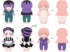 도리벤 솜인형 도안