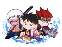 원피스 키링 도안