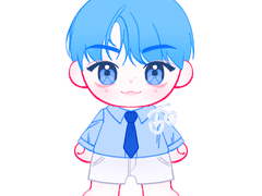 인형 도안 커미션