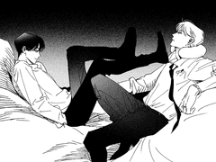 흑백 로그 커미션