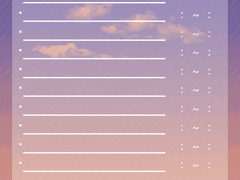 [노트서식]시간 체크리스트