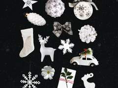 [굿노트 스티커] 화이트 크리스마스