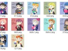 앺라 생일축전 그림 배포