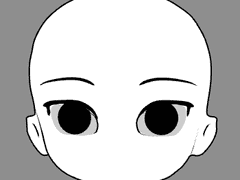 3D 선화 헤드 (sd)