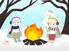 한겨울의 마쉬멜로우